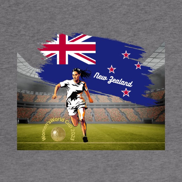 New Zealand Football Shirts, Unisex T-Shirt, Women’s World Cup, soccer t-shirts, football t-shirts, women’s football, New Zealand football by Clinsh Online 